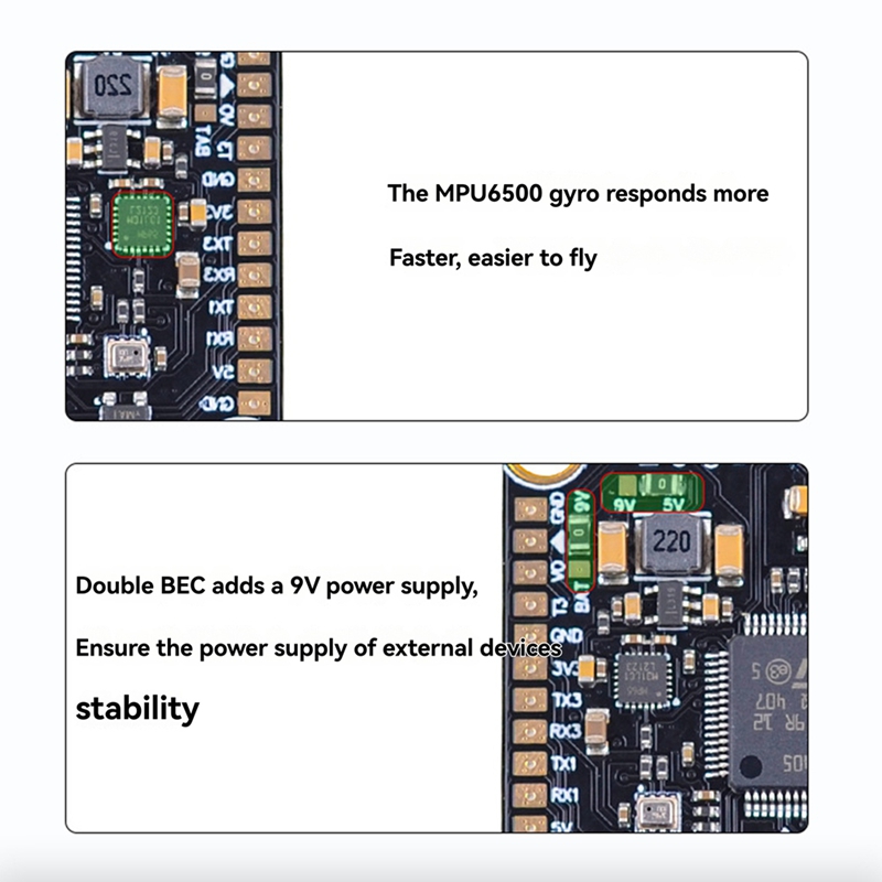 Drone Flight Controller - 80A+F405/F722 STACK 13인치 FPV 드론용 4-6S