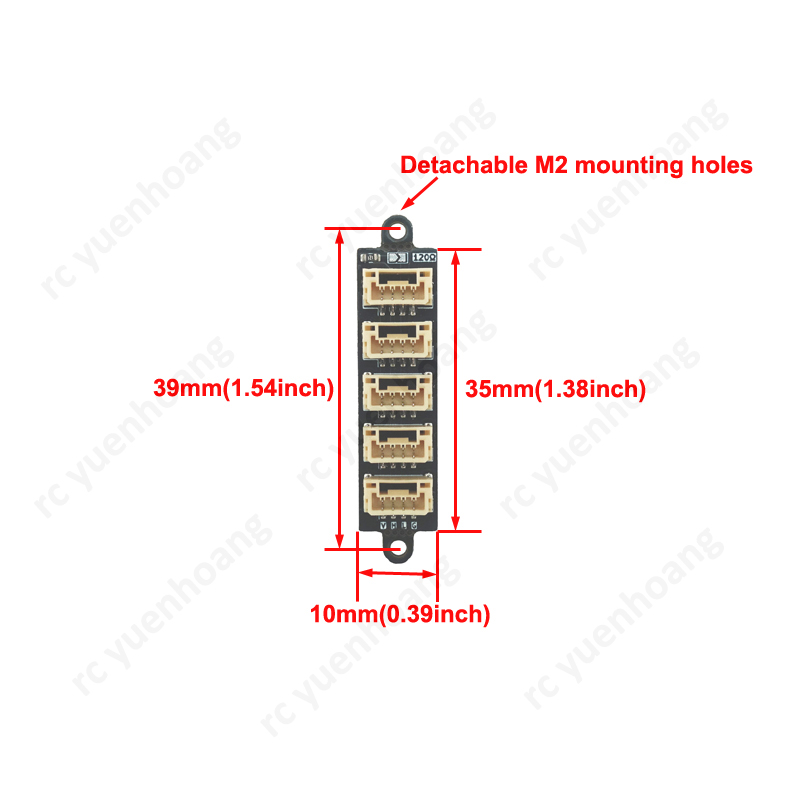1PCS CAN 버스 스플리터 보드 5포트 GH1.25 - Drone Flight Controller 리뷰 및 가격